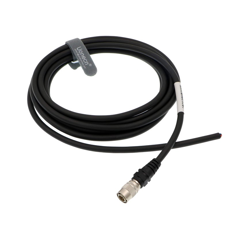 Uonecn High Flex Hirose 6 Pin Male Plug Power Cord for Basler GIGE AVT CCD Camera 3 Meters - Image 4